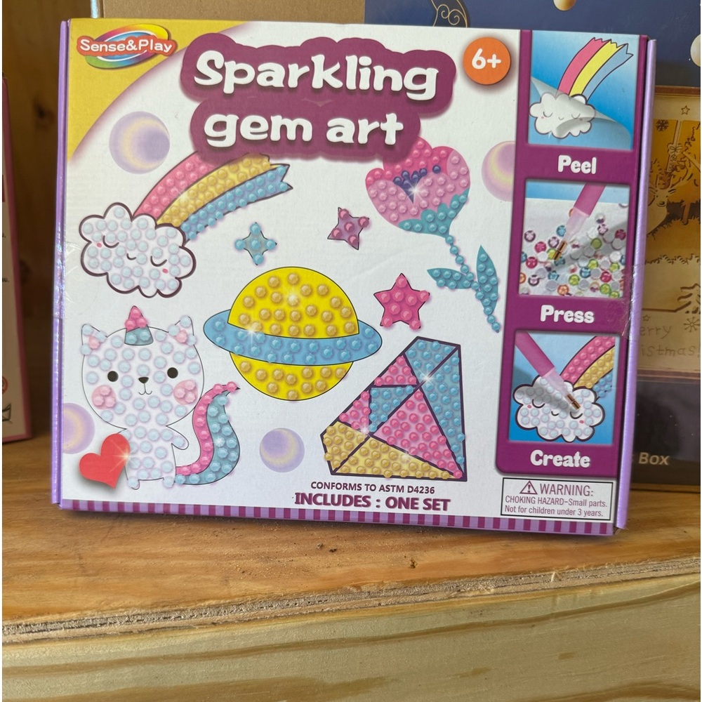 Sparkling Gem Art for Children 6+